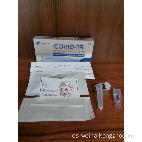 Kits de autoevaluación de antígeno covid 19